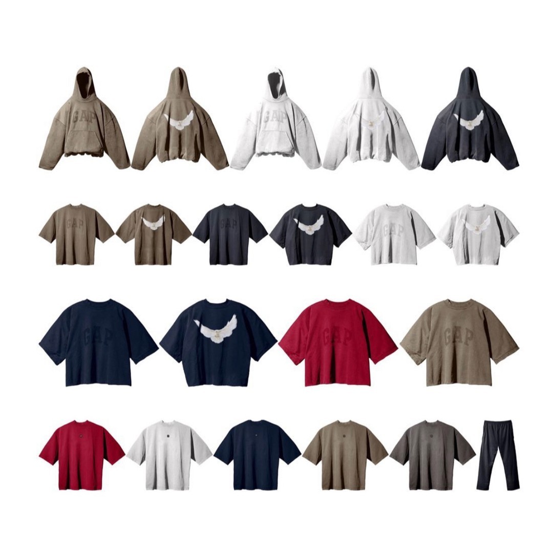 巴黎世家,YEEZY,GAP  年度最强联名预定！巴黎世家 x YEEZY x GAP 国区发售信息曝光！