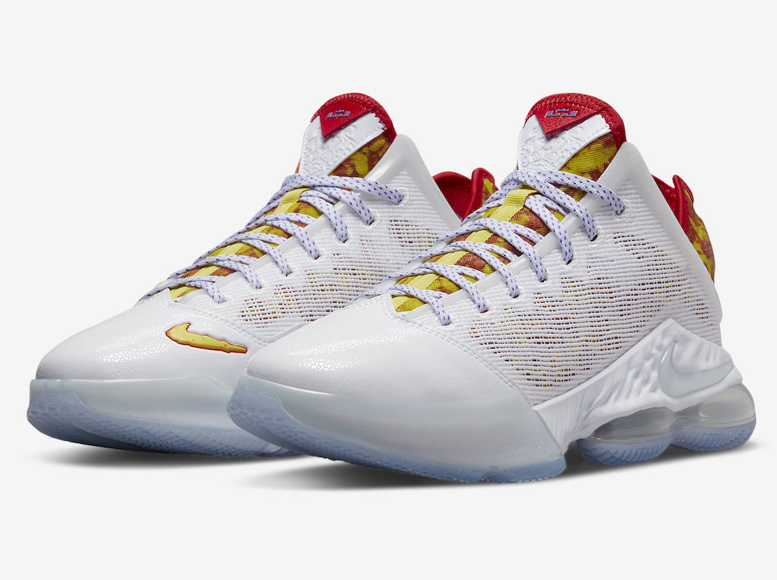 发售,LeBron 19 Low,DQ8344-100,Ma  詹皇最爱的水果麦片！全新 LeBron 19 Low 即将发售！