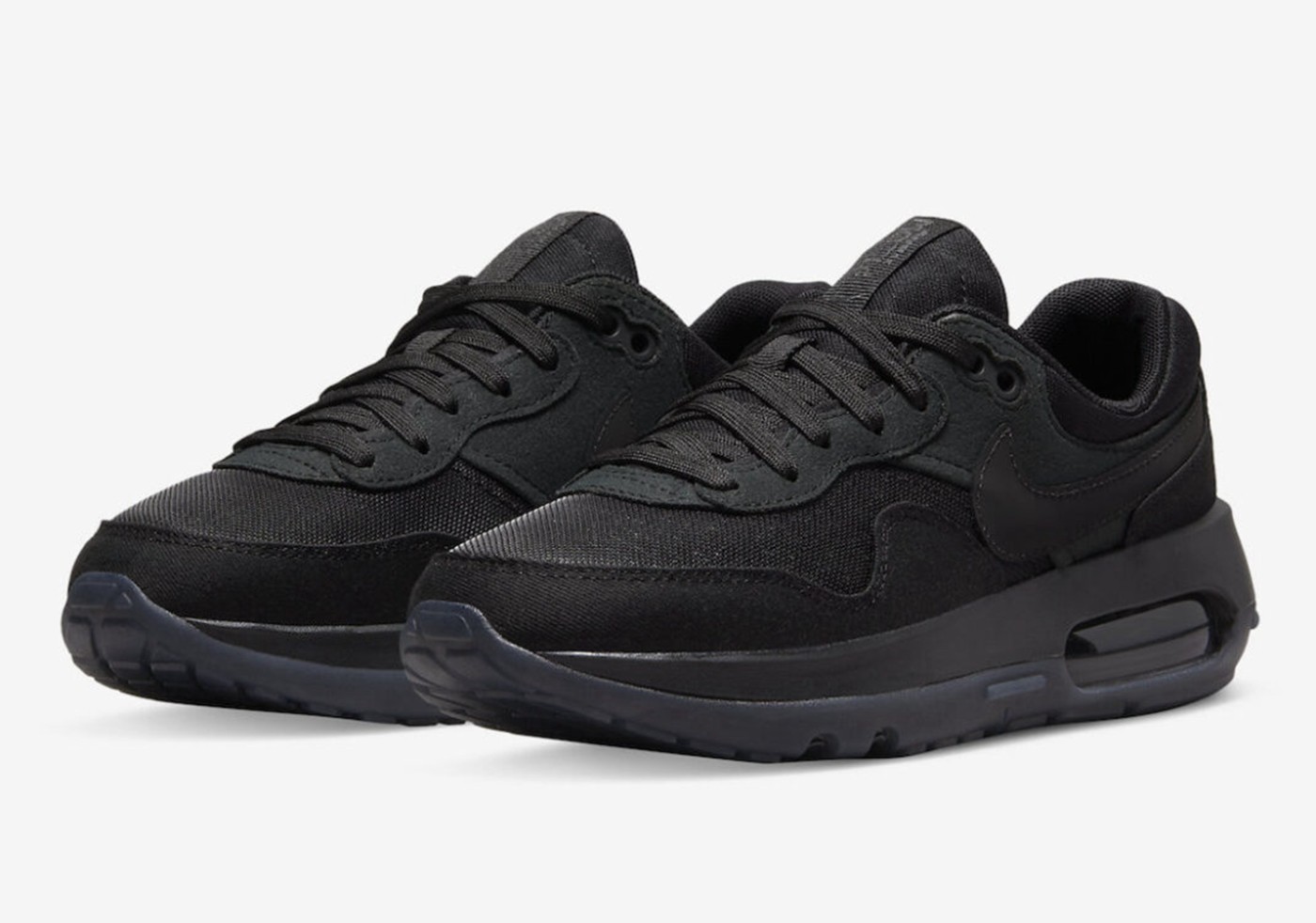 Nike,Air Max Motif,Triple Blac  经典 OG 范！「黑武士」Air Max Motif 官图曝光！