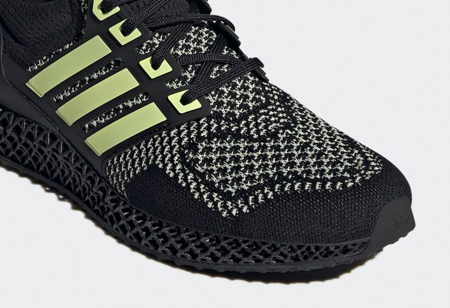 adidas,Ultra 4D,Black Lime,GZ4  亮骚青柠黑武士！全新配色 Ultra 4D 官图曝光！