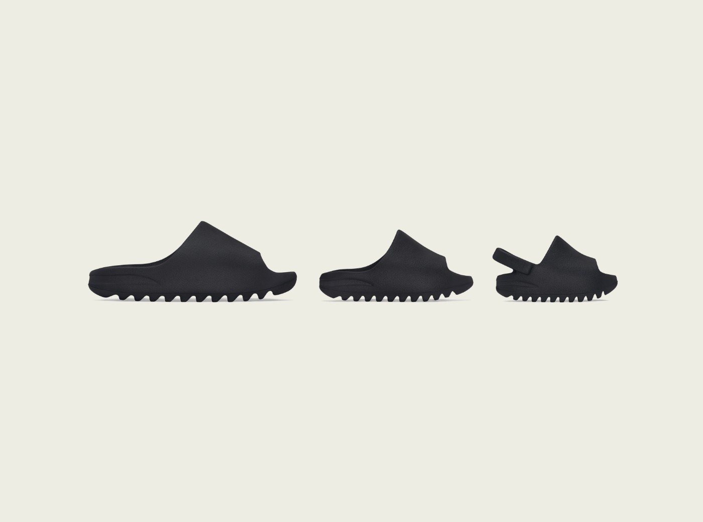 adidas,Yeezy Slide,Yeezy,发售  三双 Yeezy 拖鞋明天发售！黑武士终于来了！