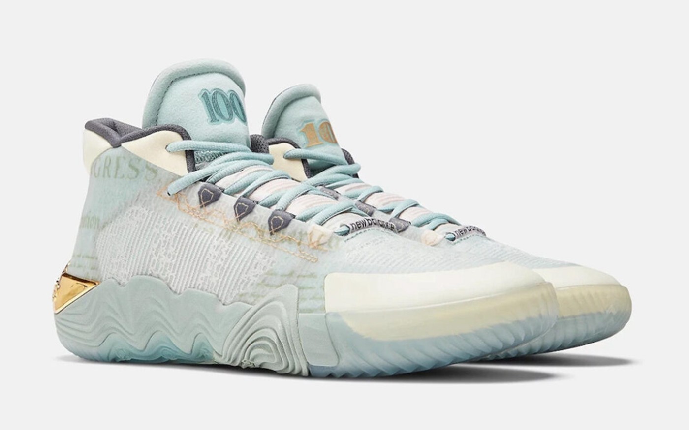 New Balance,Kawhi 2,BBKLSV2,Ne  全新伦纳德战靴即将发售！「百元大钞」配色太亮眼！