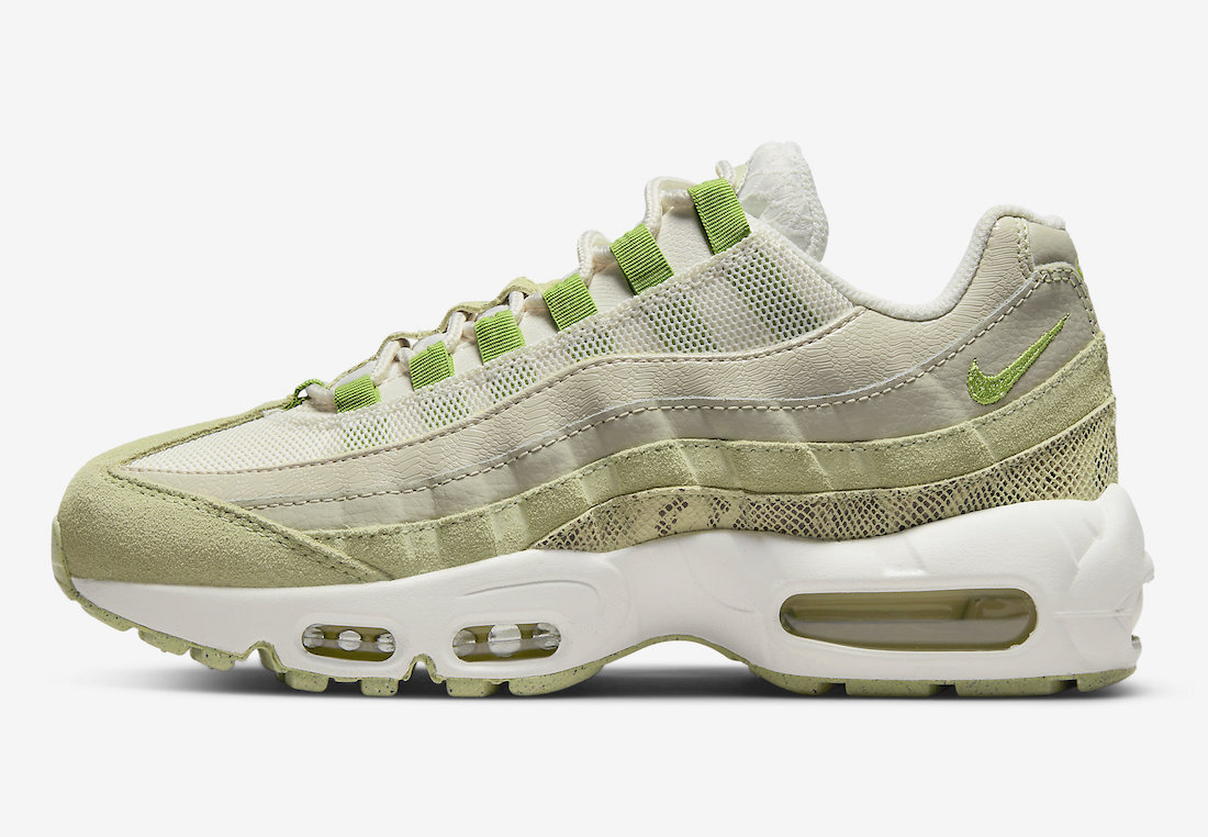 Nike,Air Max 95,DV3208-001,Gre  渐变青草绿 + 奢华蛇纹！全新 Air Max 95 官图曝光！