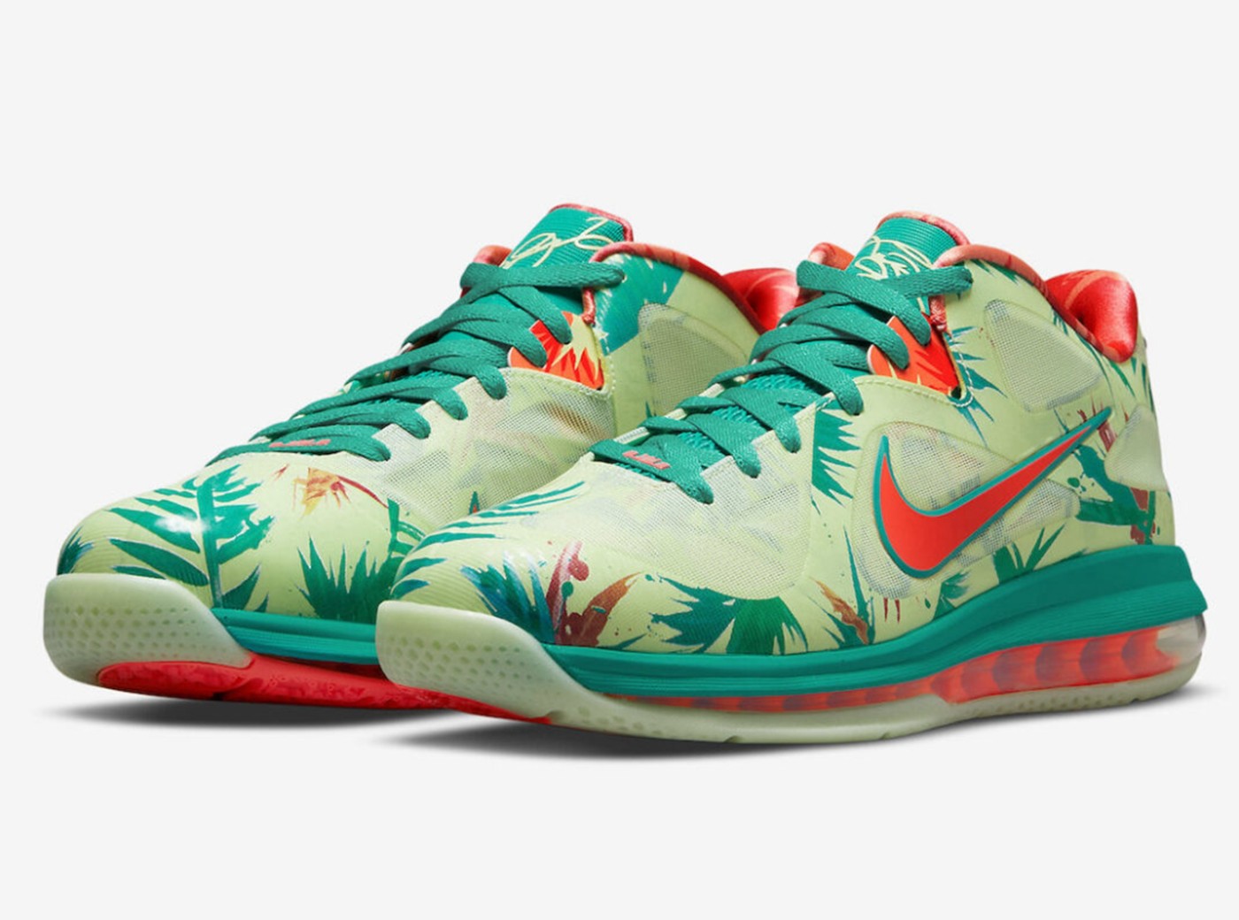Nike,LeBron 9 Low,LeBronold Pa  满满夏日清爽感！全新配色 LBJ9 Low 官图曝光！