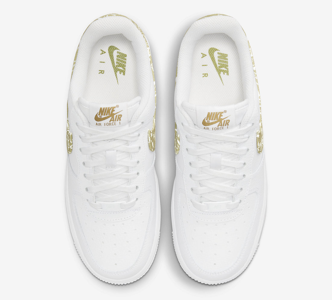 Nike,Air Force 1 Low,Olive Pai  纯正「西海岸」！腰果花 Air Force 1 Low 新配色官图曝光！