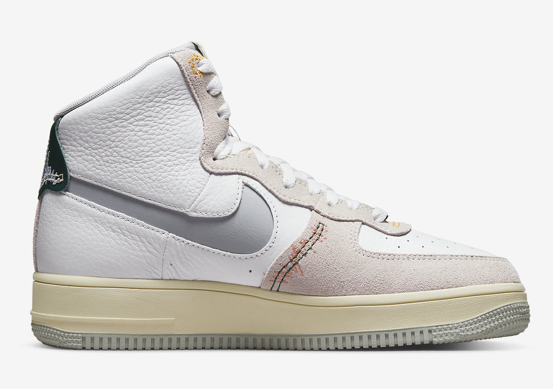Nike,Air Force 1 Sculpt,We’ll  做旧 Vibe 风还有解构元素！全新 AF1 官图曝光！