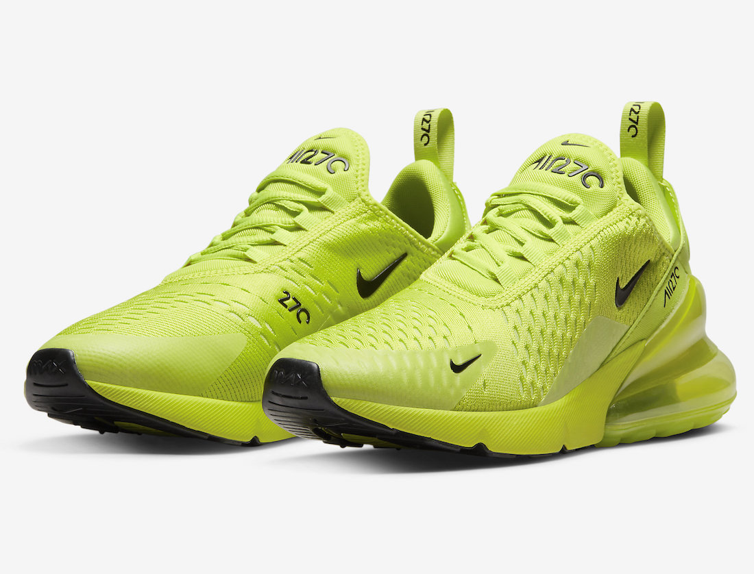 Nike,Air Max 270,DV2226-300,Te  荧光黄太醒目！全新「网球」Air Max 270 官图曝光！