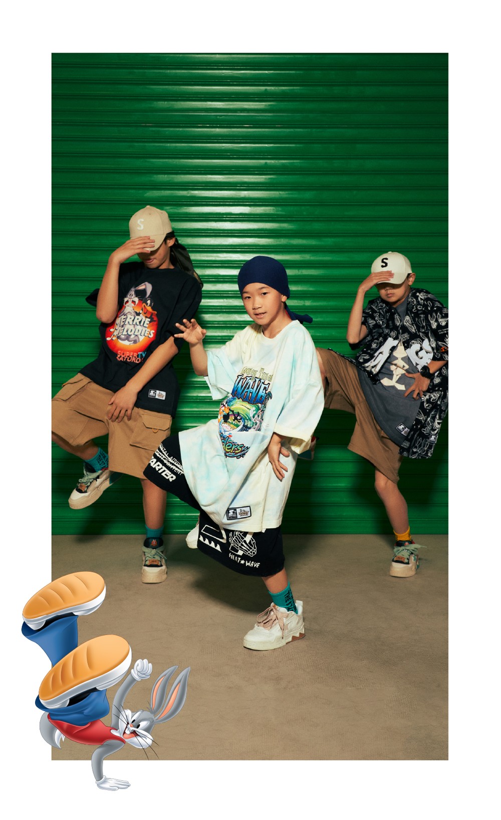 STARTER BLACK LABEL,兔巴哥  超人气「兔巴哥」太可爱！STARTER 新联名刚发售！