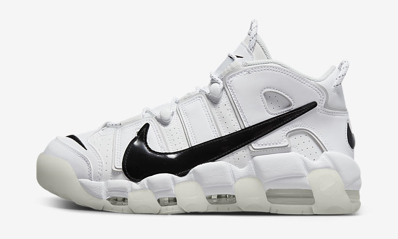 Nike,Air More Uptempo,DQ5014-1  有 OFF-WHITE 那味！黑白解构「大 AIR」也太酷了！