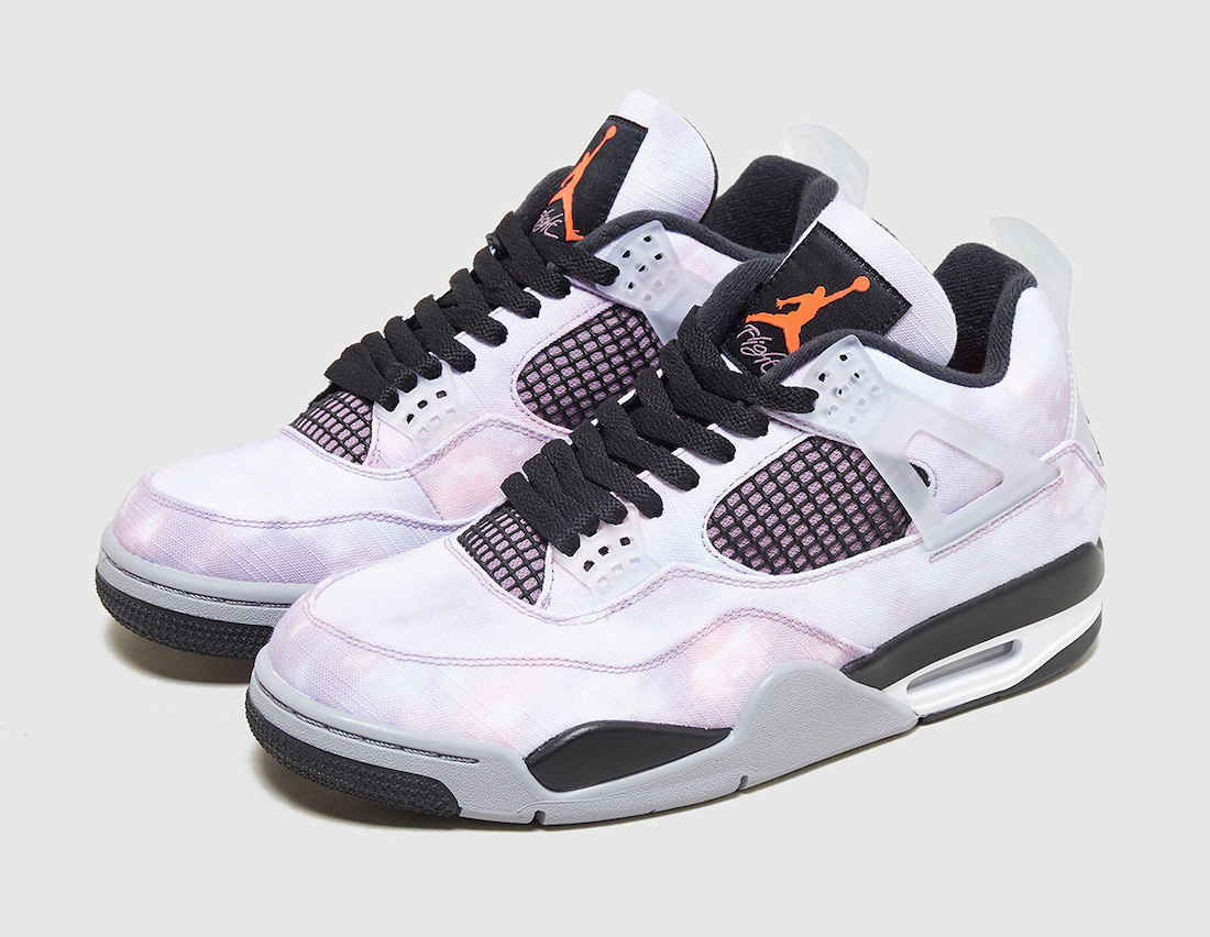 Air Jordan 4,AJ4,发售,DH7138-506  等不及了！星空扎染 AJ4 发售推迟！最新实物曝光！