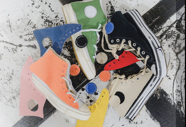 Joshua Vides,Chuck 70,Weapon C  透明鞋面 + 手绘风格！Converse 全新「二次元」联名现已发售！