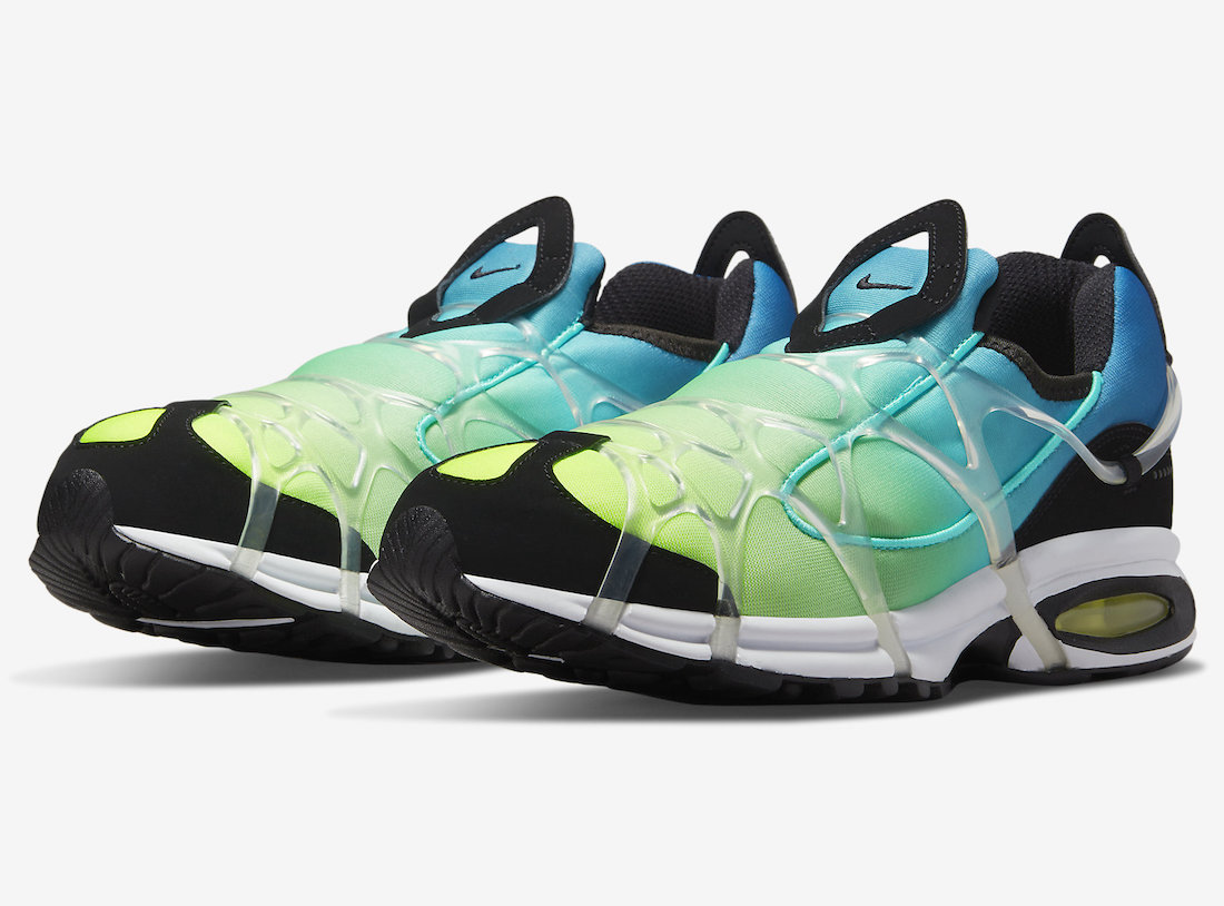 Nike,Air Kukini,Lemon Venom,DV  荧光色系渐变太亮眼！「血管鞋」全新配色官图曝光！