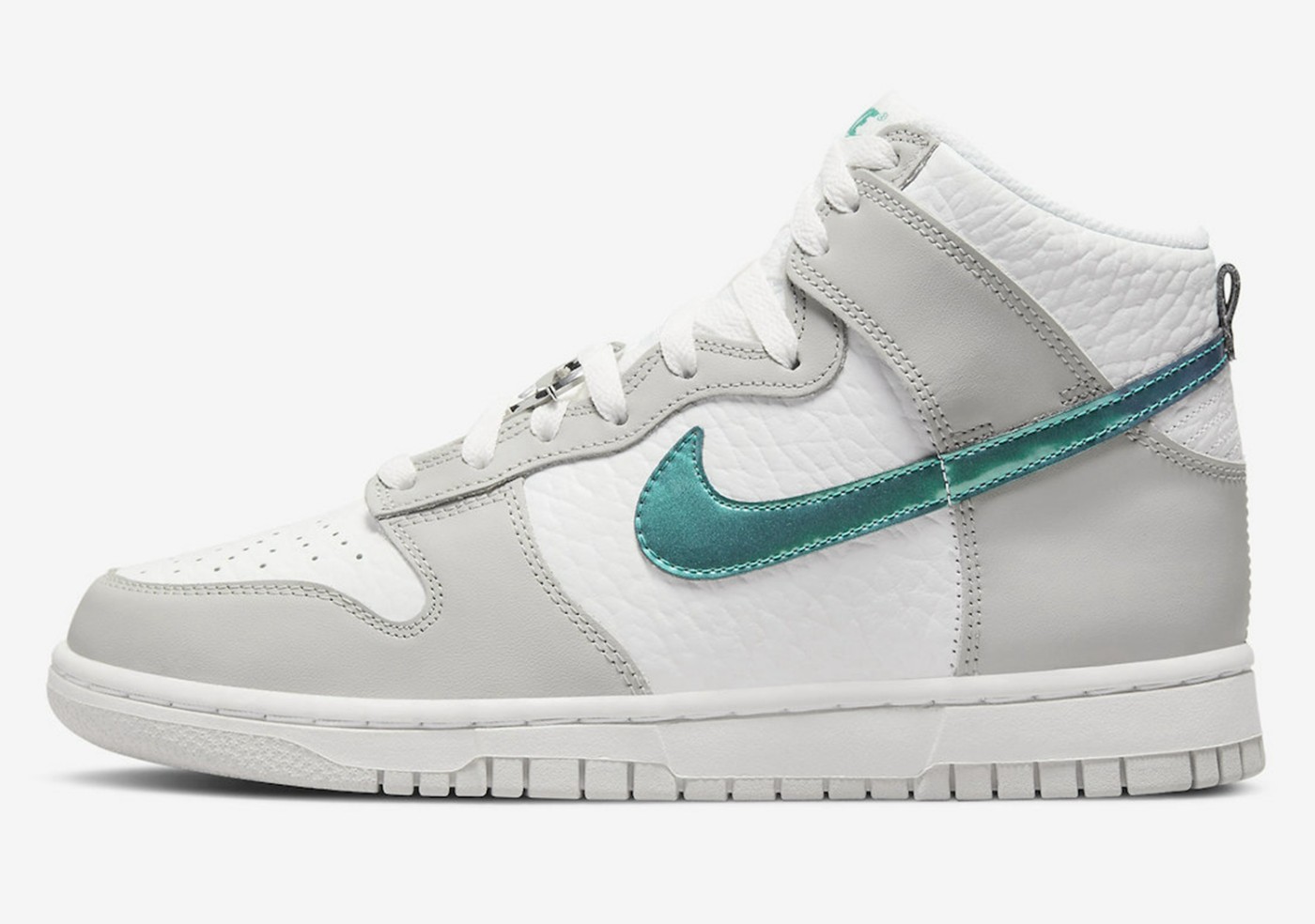 Nike,Dunk High WMNS,FLS,DR7855  电镀钩子太帅了！全新配色 Dunk Hi 官图曝光！
