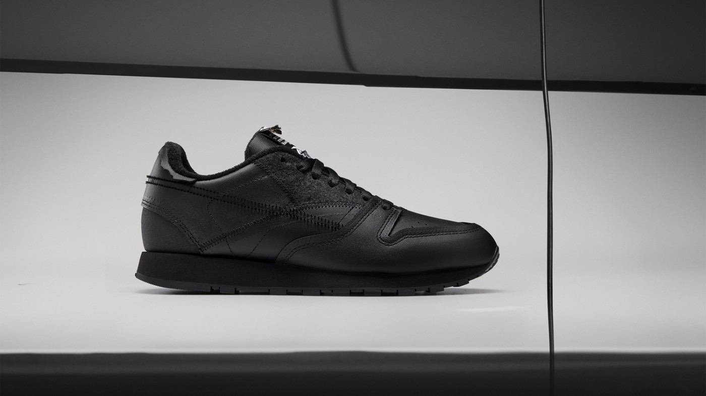 Maison Margiela,Reebok,ClubC,C  极简黑白解构风！Maison Margiela 联名锐步鞋款曝光！