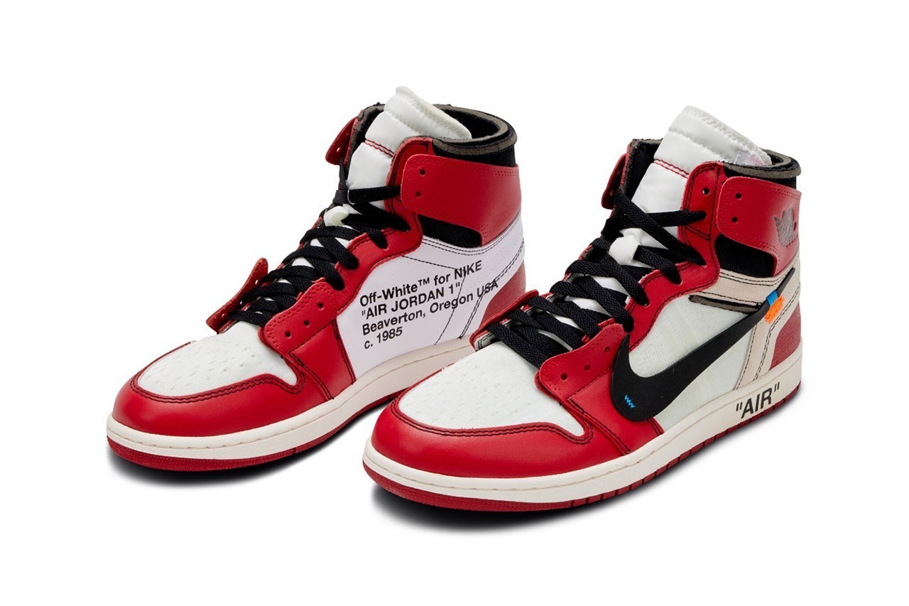 整套,OFF-WHITE,Nike,「,The,Ten,」,  整套 OFF-WHITE x Nike「The Ten」现身拍卖会！你猜值多少钱？