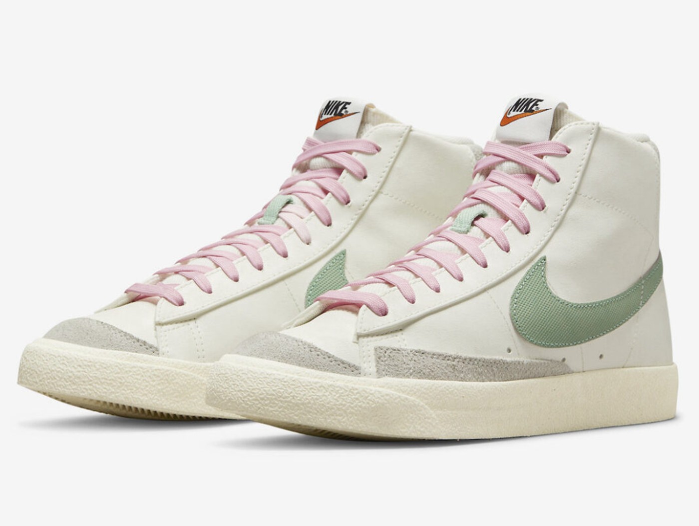 Nike,Blazer Mid,DO9787-100  夏日小清新既视感！全新 Nike Blazer 官图曝光！