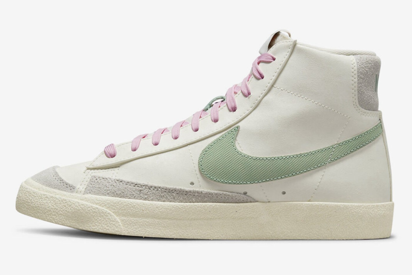 Nike,Blazer Mid,DO9787-100  夏日小清新既视感！全新 Nike Blazer 官图曝光！
