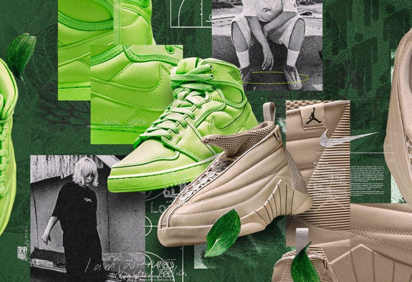 Billie Eilish,Nike,Air Force 1  「碧梨 x AF1」官图释出！10 个魔术贴把人看傻了...