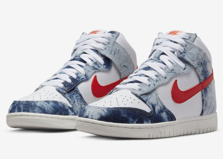 Nike,Dunk High,Washed Denim,DV  水洗丹宁太帅了！全新 Dunk 官图曝光！