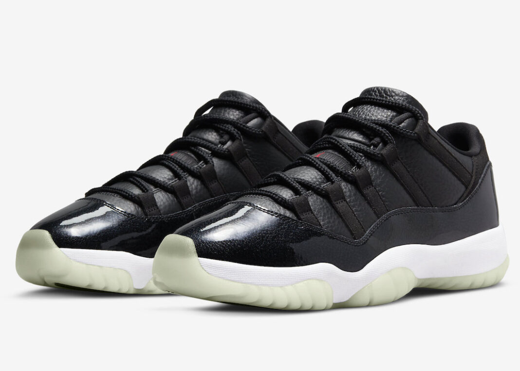 AJ,Air Jordan 11 Low “72-10”,A  离发售不远了！「低帮大魔王」AJ11 看完就种草！