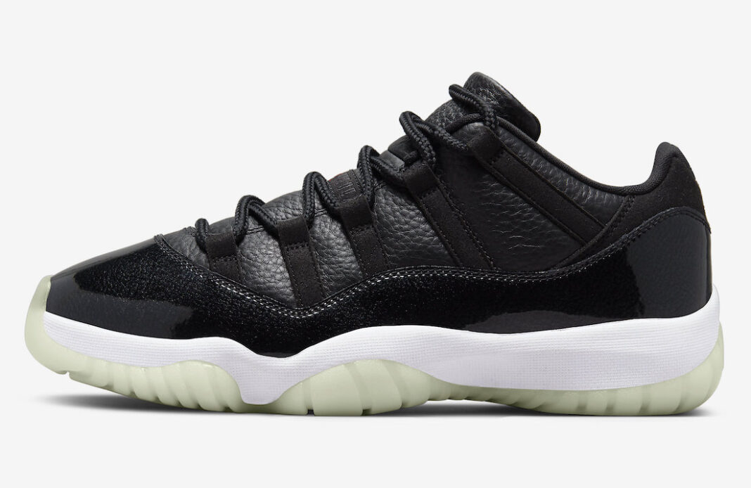 AJ,Air Jordan 11 Low “72-10”,A  离发售不远了！「低帮大魔王」AJ11 看完就种草！