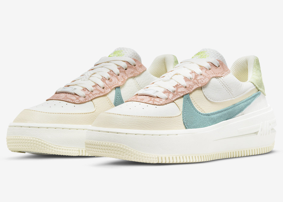 AF1,Air Force 1 PLT.AF.ORM,Pas  解构层叠有 sacai 内味儿了？全新马卡龙 AF1 太甜了吧！