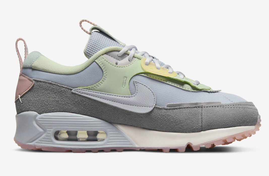 Nike,Air Max 90,Futura,DM9922-  层叠解构 + 诱人果冻底！全新 Air Max 90 细节太丰富！