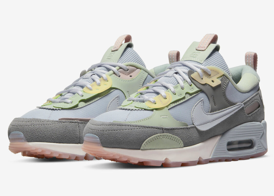 Nike,Air Max 90,Futura,DM9922-  层叠解构 + 诱人果冻底！全新 Air Max 90 细节太丰富！
