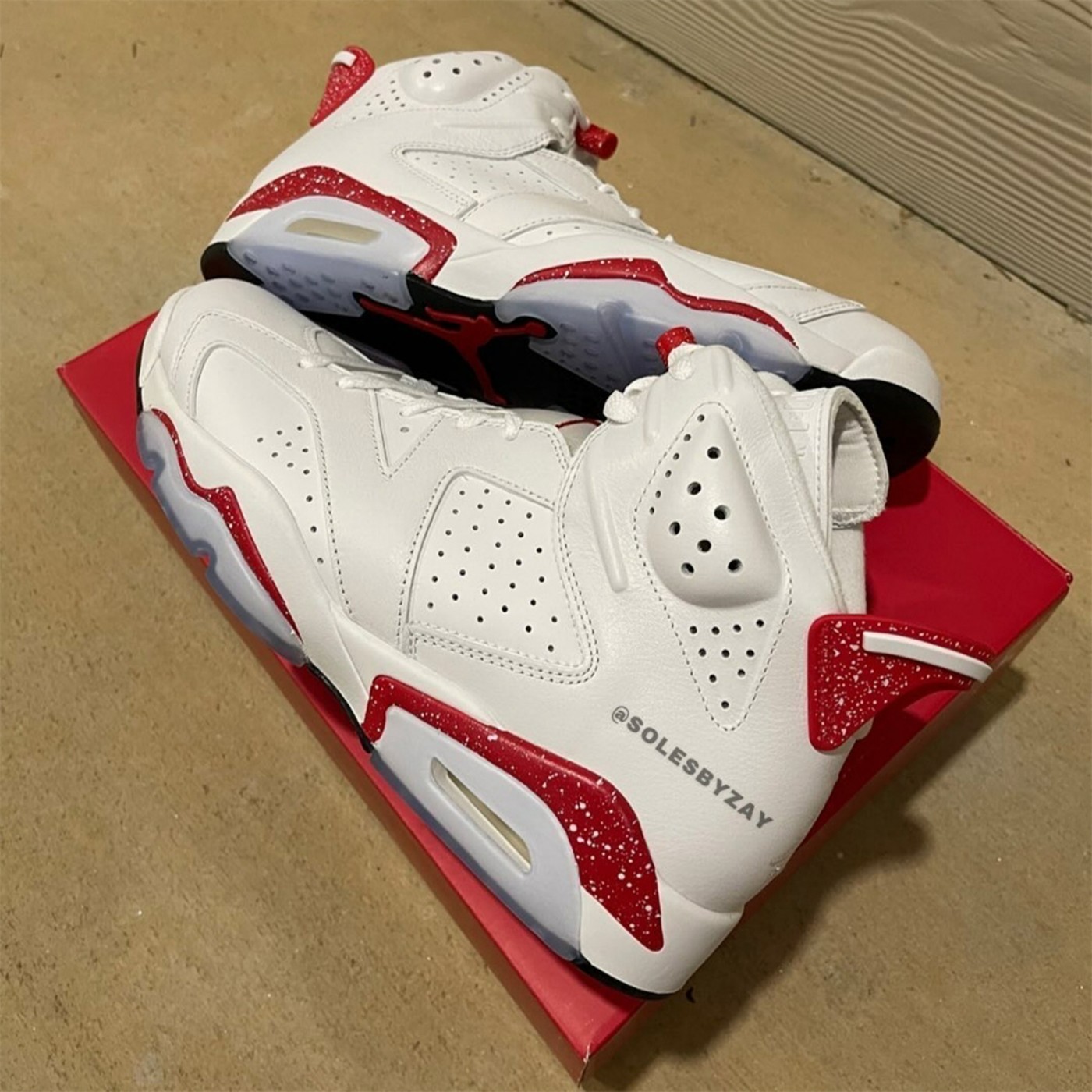 Air Jordan 6,Red Oreo,CT8529-1  「红奥利奥」AJ6 最新实物曝光！离发售越来越近了！