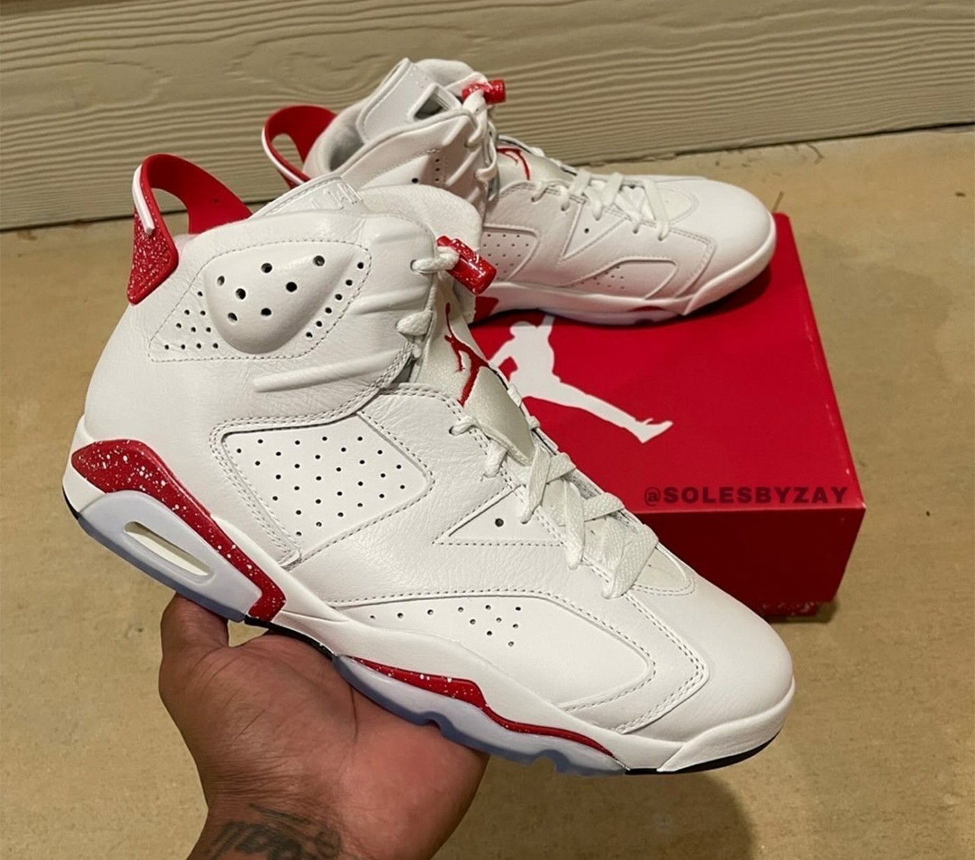 Air Jordan 6,Red Oreo,CT8529-1  「红奥利奥」AJ6 最新实物曝光！离发售越来越近了！