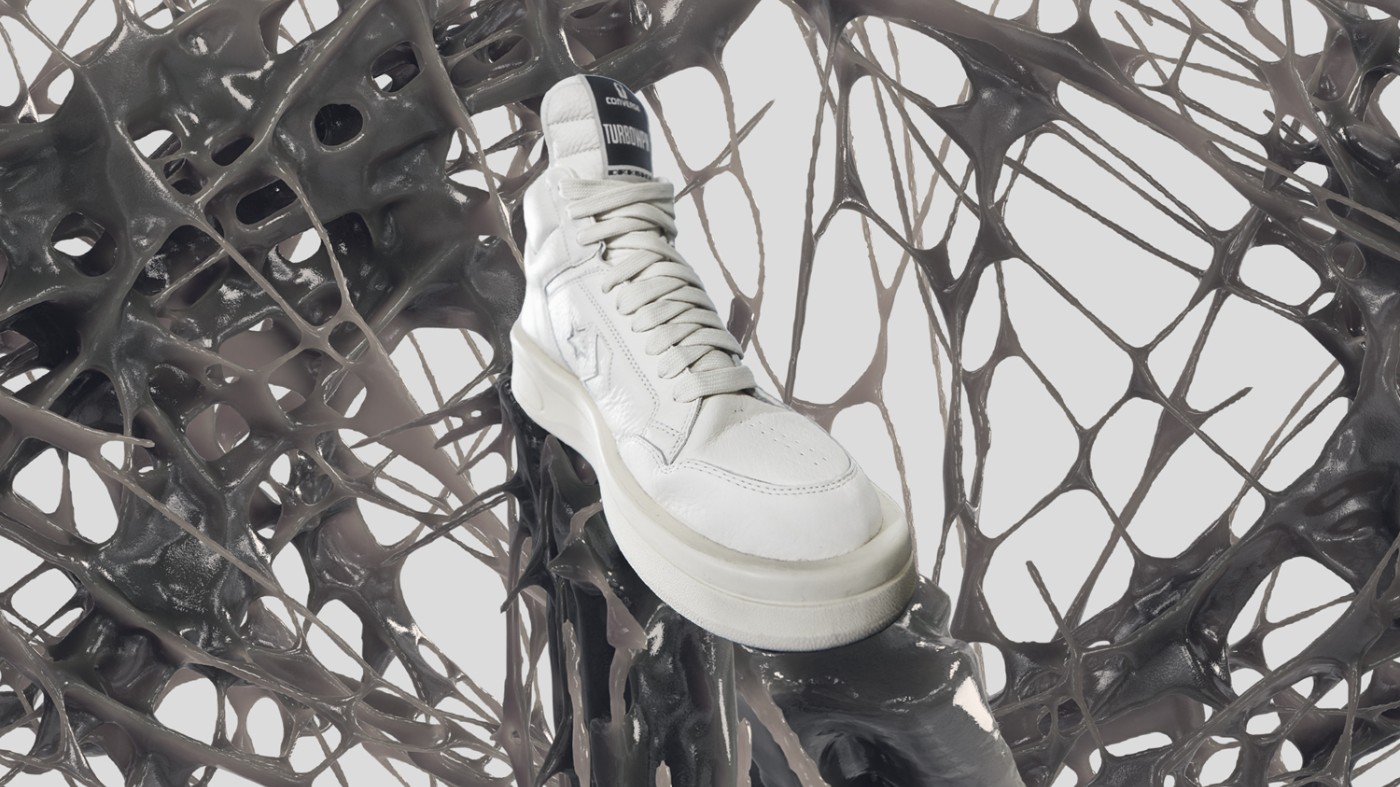 Rick Owens,Converse,发售  上次市价破 2K！RO x 匡威又来了！高街纯色设计太帅了！