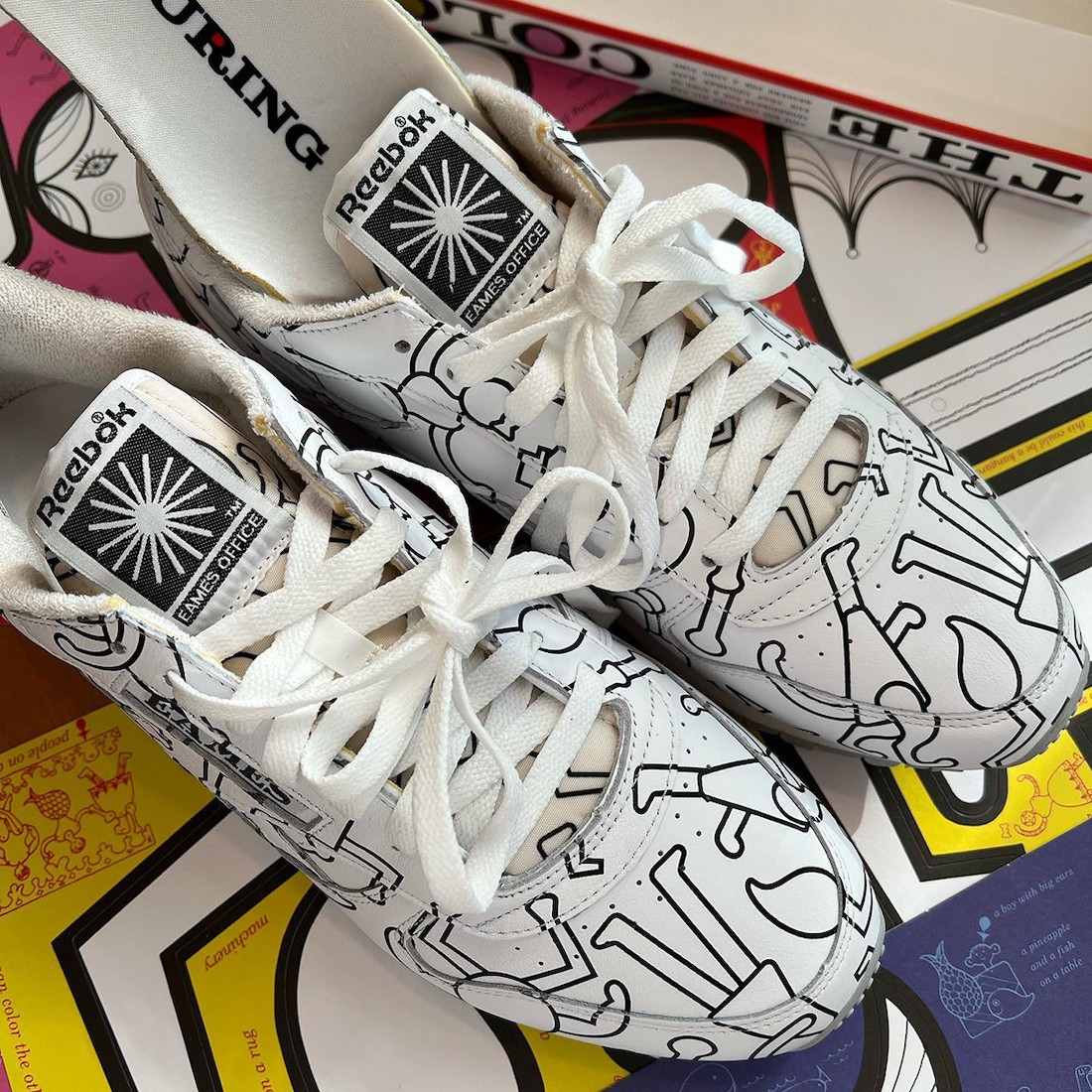 Eames,Reebok  罕见跨界合作！Reebok 新联名一眼爱上！