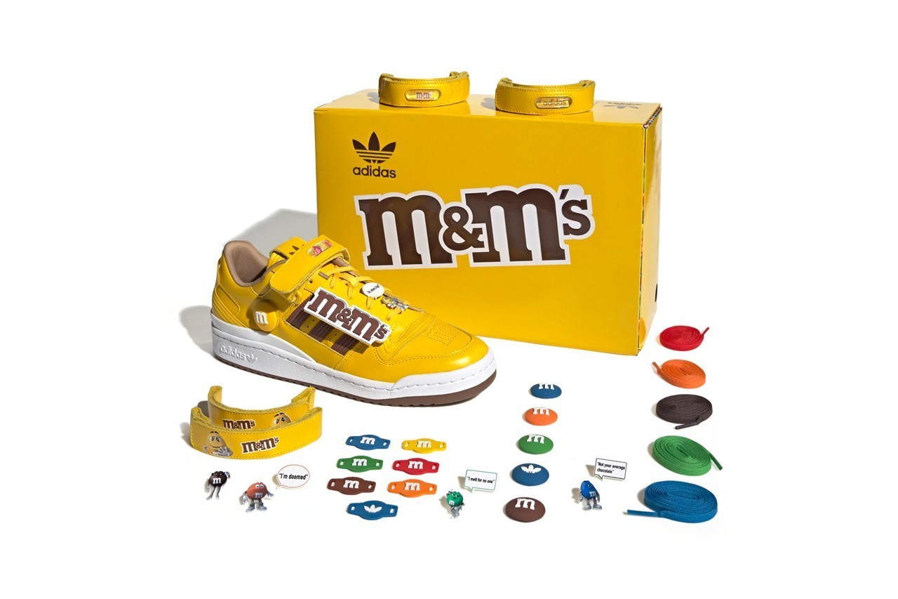 M&M’s,adidas Originals,Forum L  「调色盘」翻了？好吃又好玩的 MM 豆 Forum 即将发售！