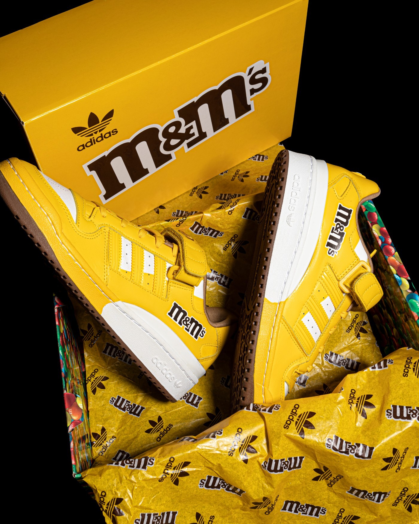 M&M’s,adidas Originals,Forum L  「调色盘」翻了？好吃又好玩的 MM 豆 Forum 即将发售！