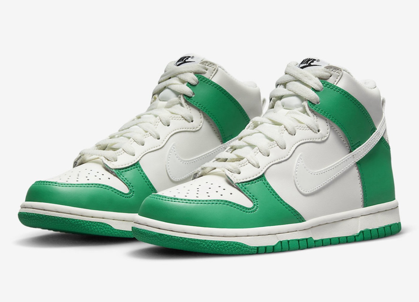 Nike,Dunk High,DB2179-002  明亮白绿配色加持！全新 Nike Dunk 官图曝光！