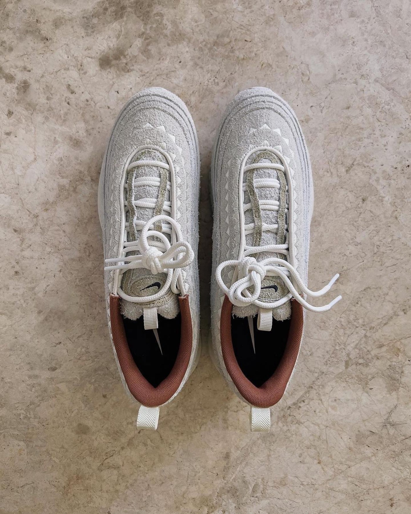 Nike,Air Max 97,  麂皮 Air Max 97 实物图曝光！还有官方定制新选项即将上线！