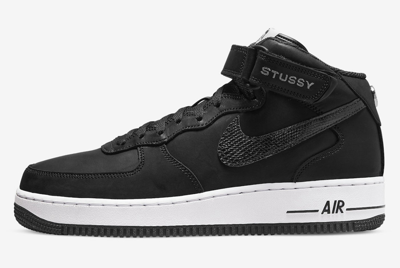 Stüssy,Nike,Air Force 1 Mid,DJ   Stüssy x AF1 完整官图曝光！发售进入倒计时！