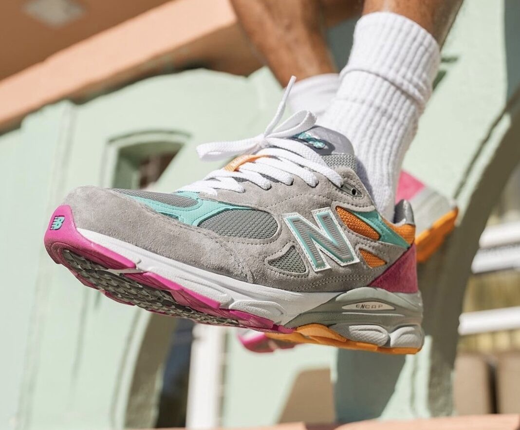 DTLR,New Balance 990v3,Miami D  NB 新联名太骚气！还是超火 990V3 鞋型！
