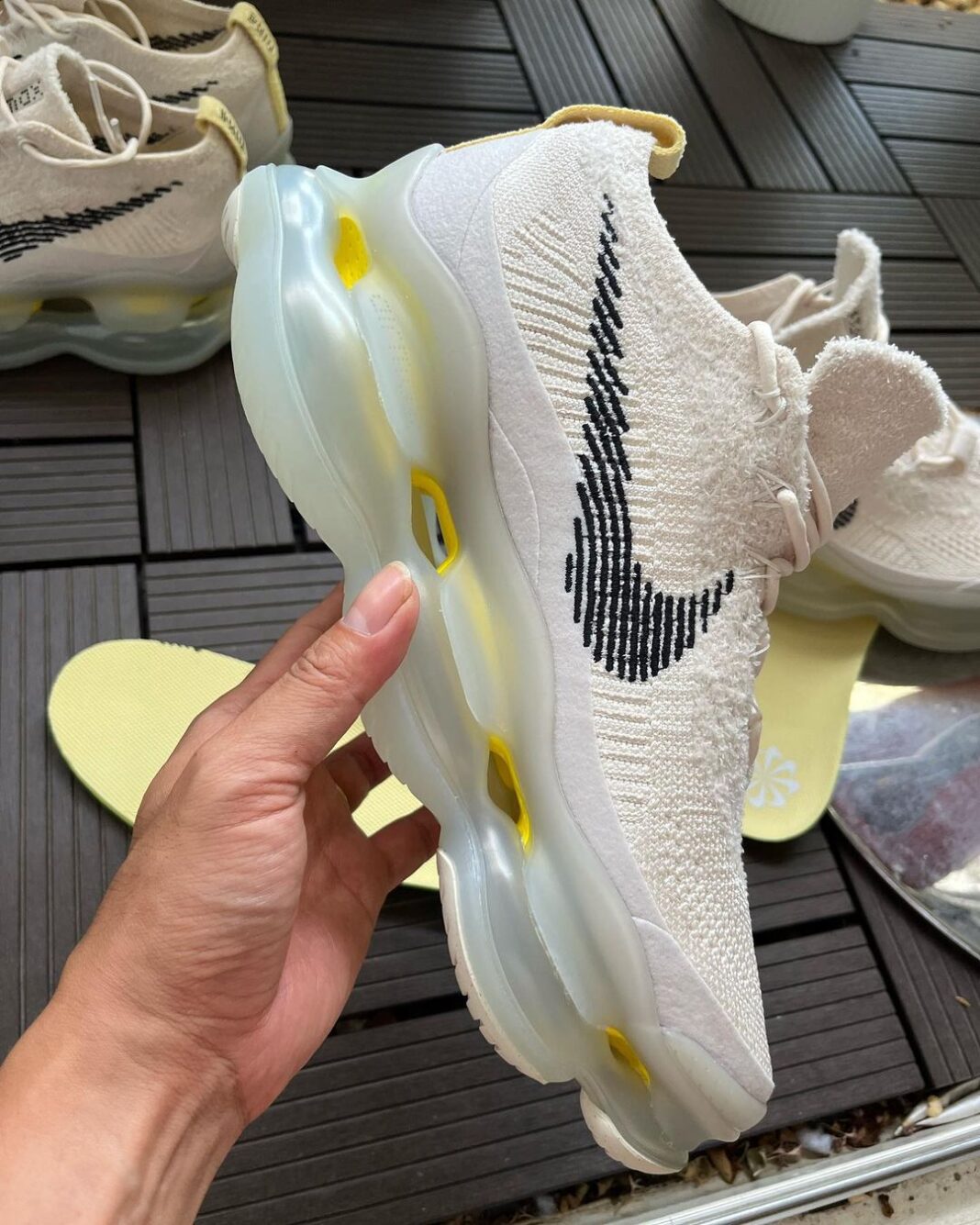 Air Max Scorpion,Nike,发售  这气垫太大了！Air Max 全新形态曝光！起码增高 5 厘米！