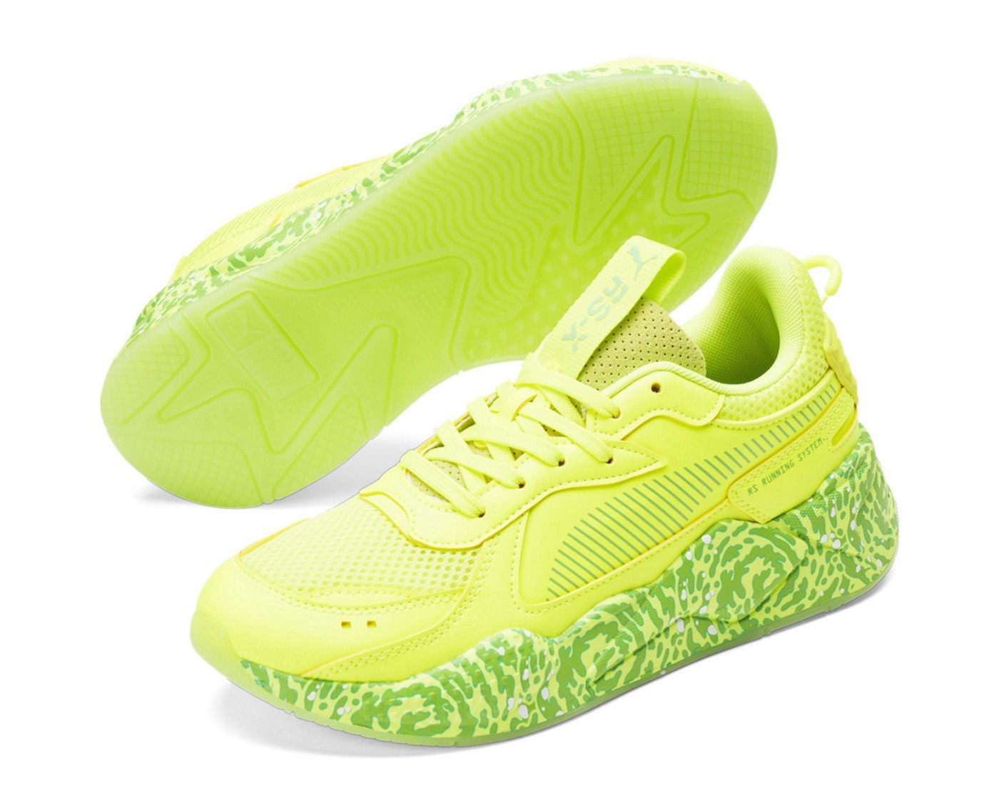 Rick and Morty,PUMA RS-X,38678  《瑞克和莫蒂》联名 PUMA 新品曝光！它和三球一代你选谁？