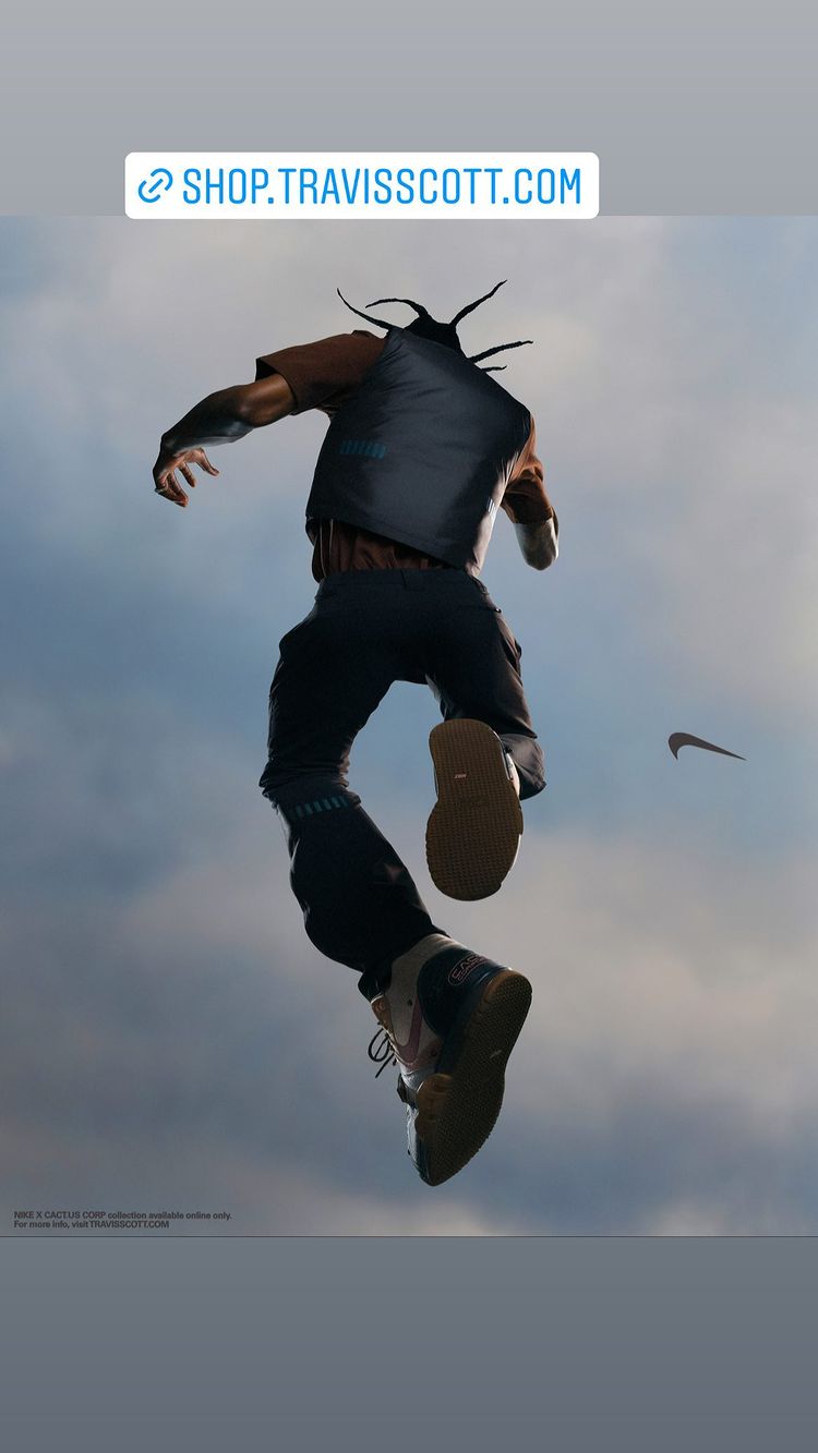 Travis Scott,Nike,Air Trainer,  TS x Nike 官网突袭！还有配套服饰首次曝光！