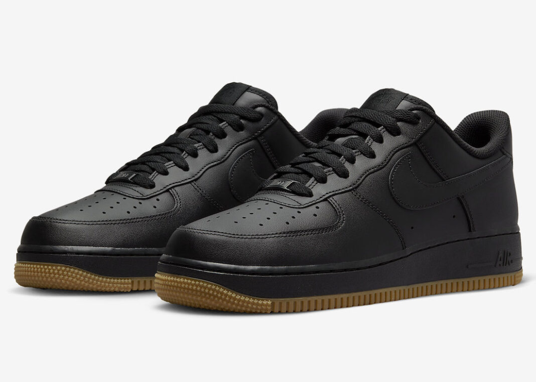 Nike,Air Force 1 Low,Black Gum  超帅「黑武士」装扮！全新 AF1 官图曝光！