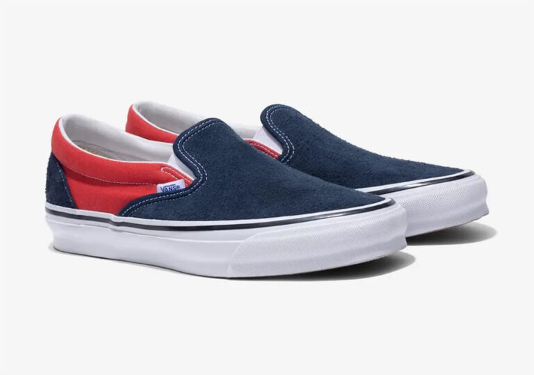 NOAH,Vans,Vault,Slip-On LX  高规格拼接鞋面！全新 NOAH x Vans 联名刚刚发售！