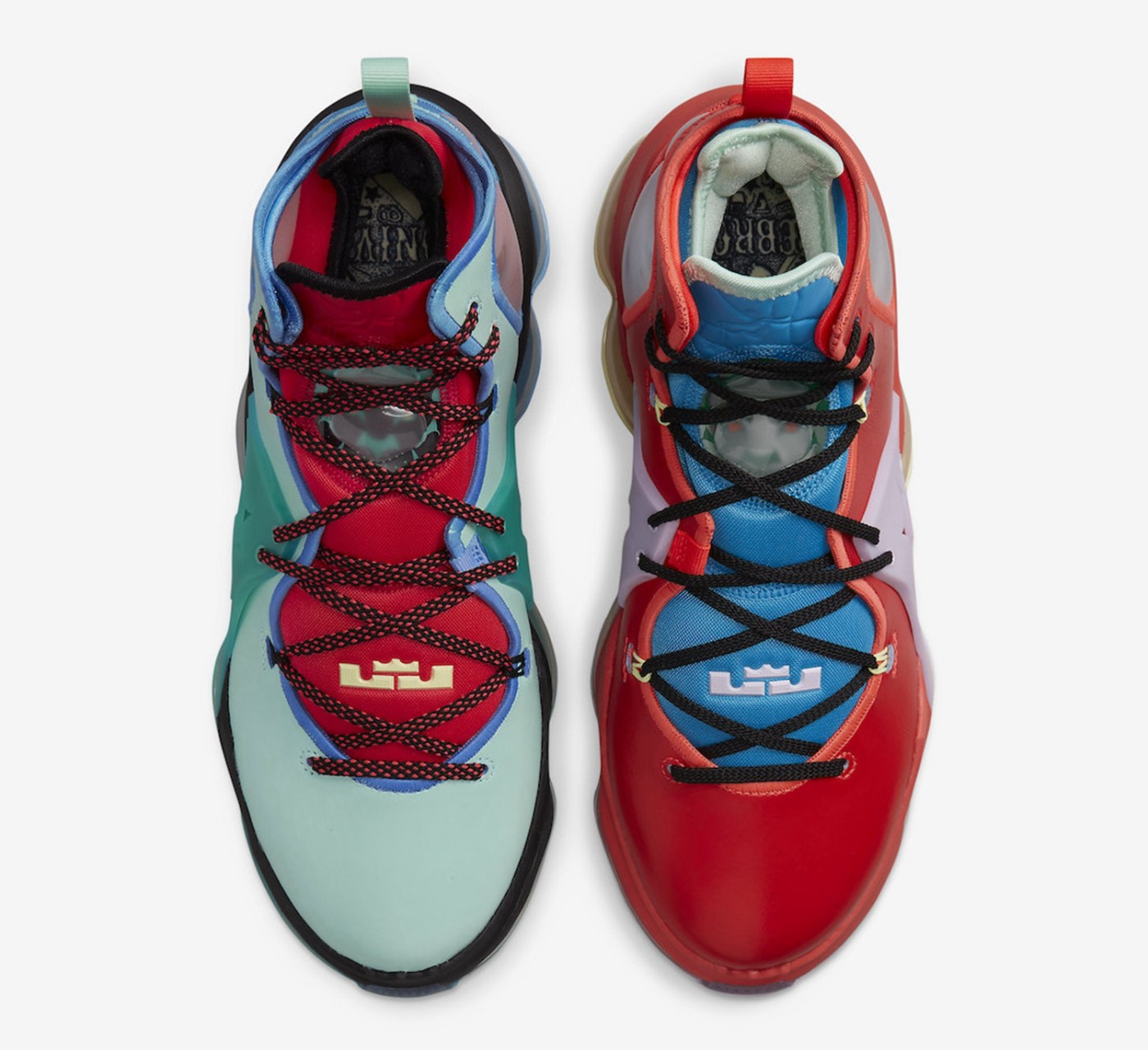 Nike,LBJ 19,LeBronival,DQ7548-  鞋垫满印冠军旗帜！全新 LBJ19 官图曝光！