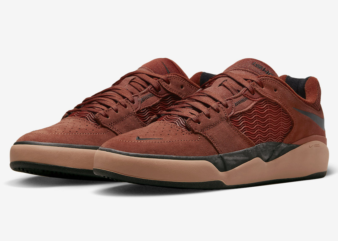Nike,SB Ishod,Brown Gum,DC7232  React 加持的「小倒钩」！全新 Nike SB Ishod 官图曝光！