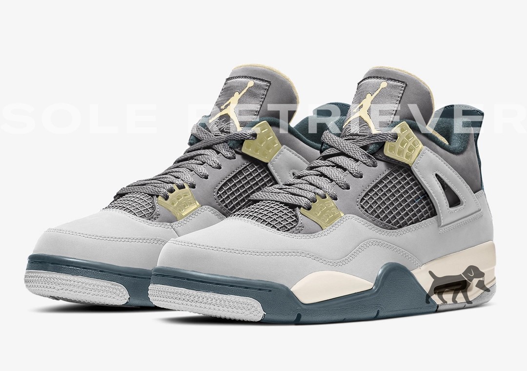 Air Jordan 4,AJ4,发售,DV3742-021  做旧效果难得一见！新酷灰 AJ4 发售计划曝光！