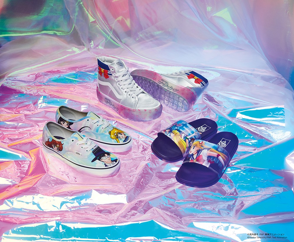 美少女战士,Vans  童年回忆杀！《美少女战士》x Vans 新联名下月发售！