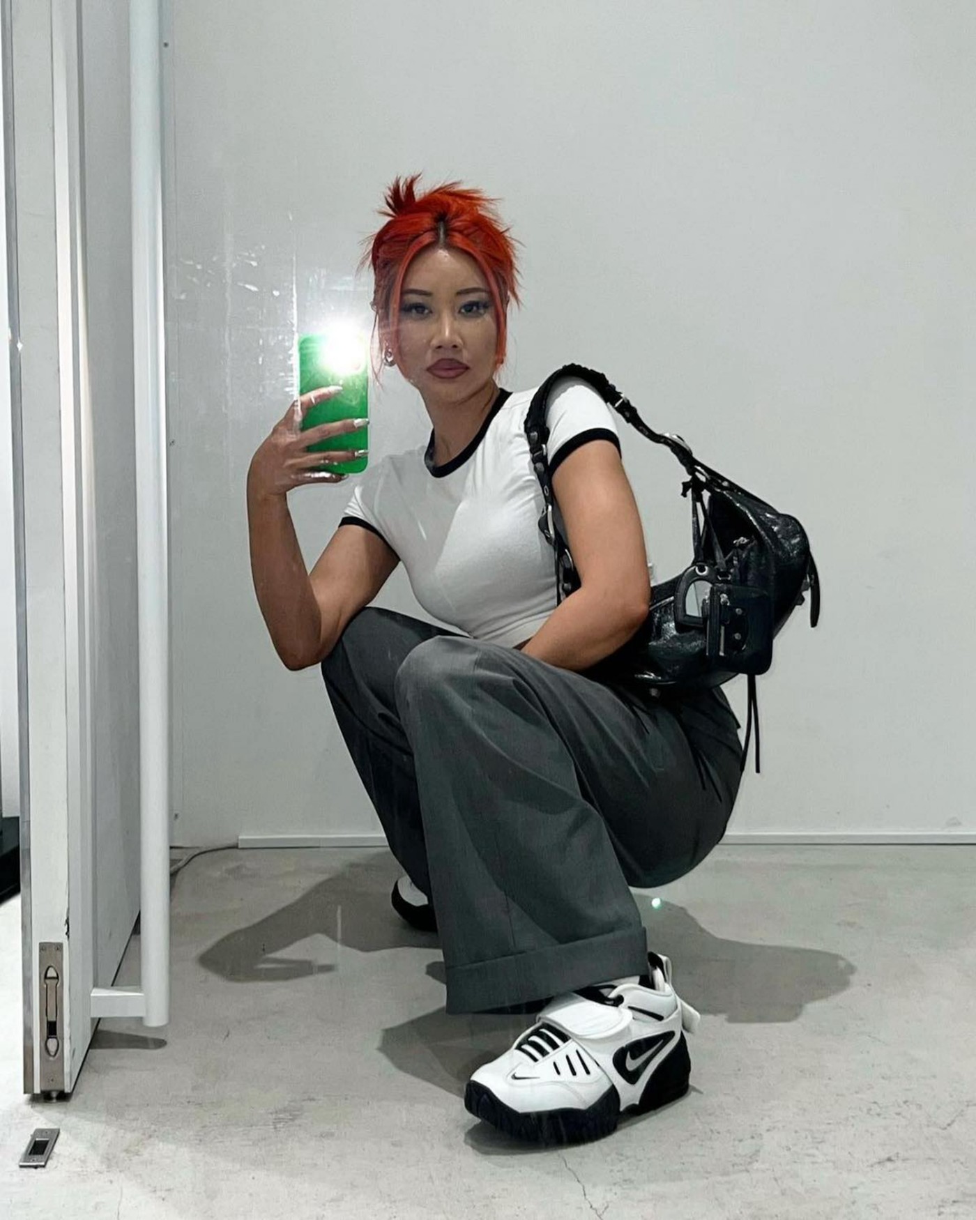 AMBUSH,Nike,Air Adjust Force  AMBUSH x Nike 新鞋实物曝光！还是超火的熊猫配色！