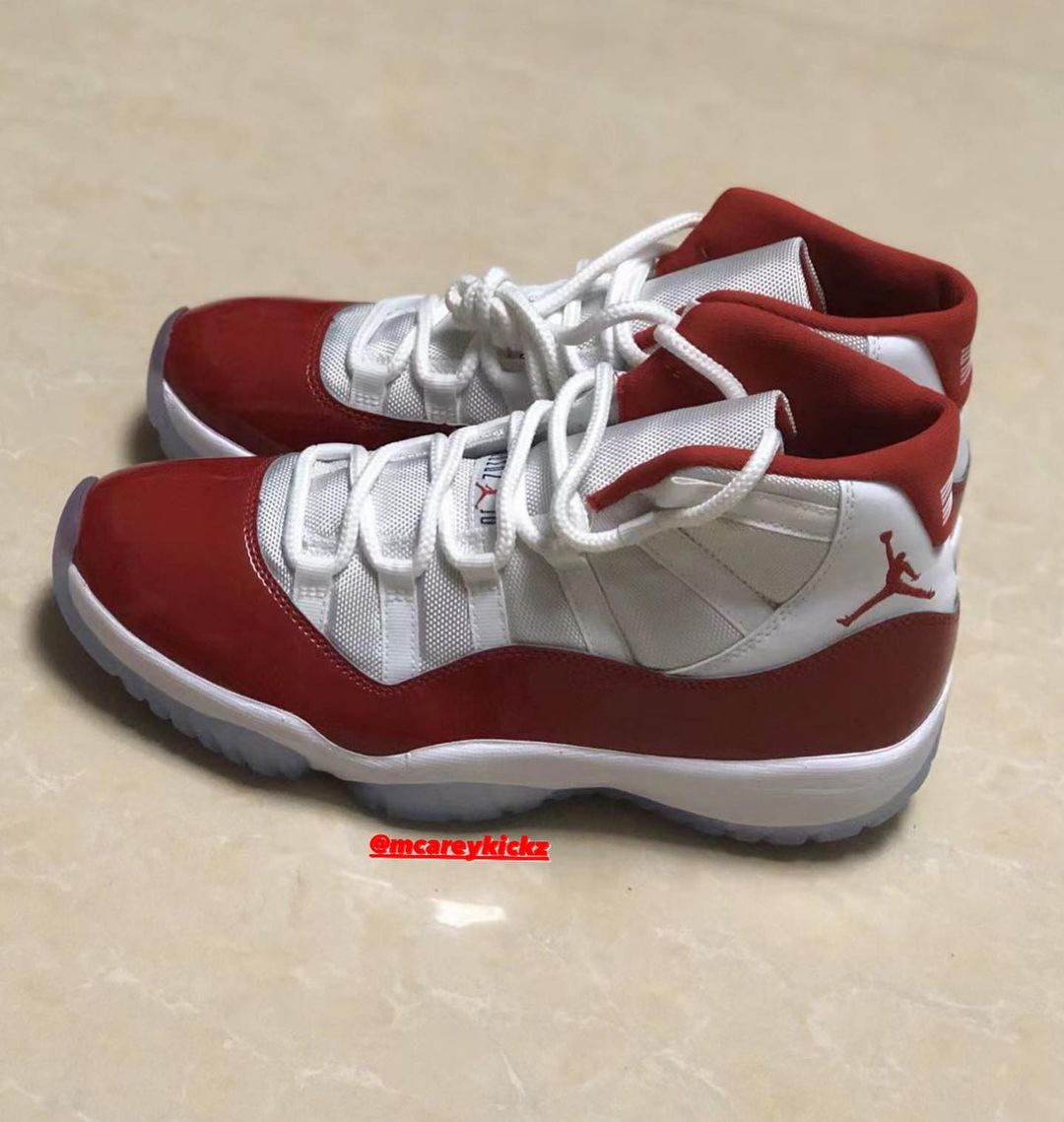 Air Jordan 11,AJ11,发售,CT8012-1   年底「樱桃」AJ11 最新实物！网友：有一处设计不满意！