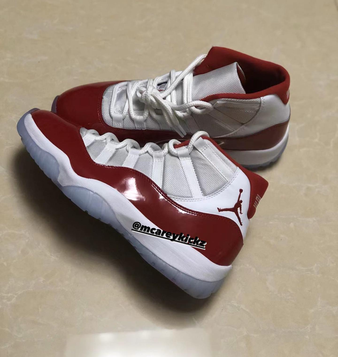 Air Jordan 11,AJ11,发售,CT8012-1   年底「樱桃」AJ11 最新实物！网友：有一处设计不满意！